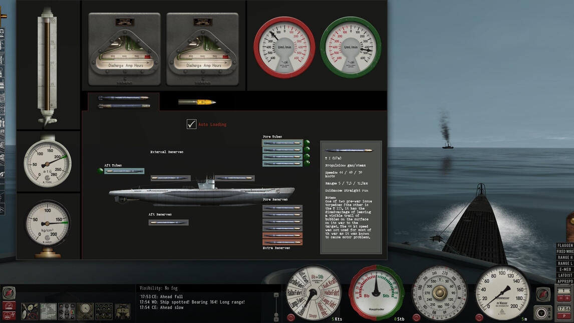 New GUI - Systems status panel - GWX Knight's Cross