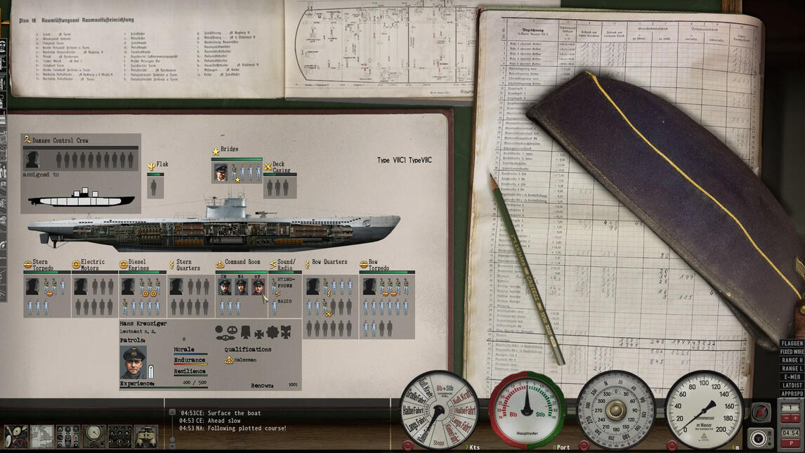 New GUI - Crew management screen - GWX Knight's Cross