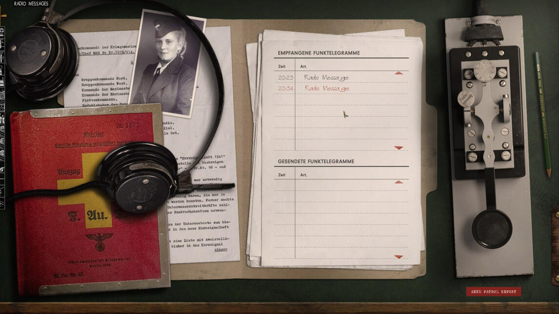 New GUI - Radio messages screen - GWX Knight's Cross