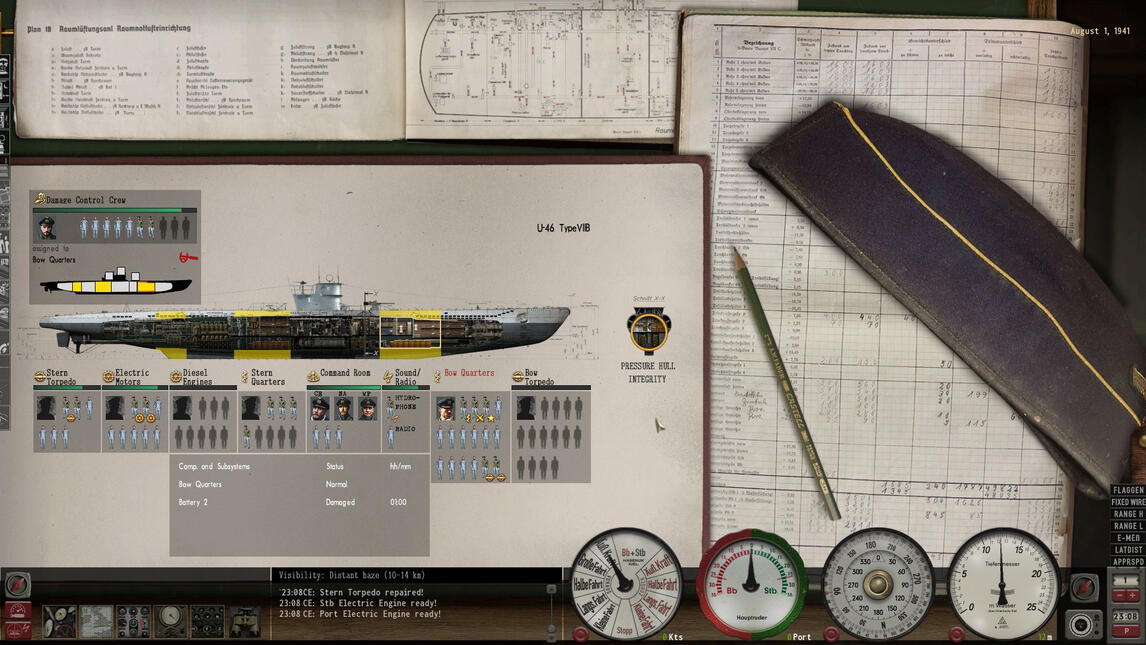 New GUI - Crew management screen - GWX Knight's Cross